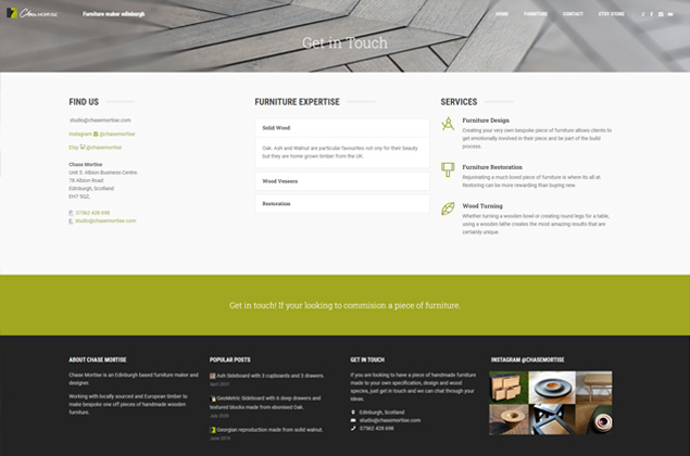 Contact Chase Mortise Furniture