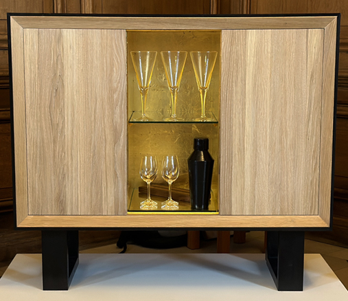 Bespoke Oak Cocktail cabinet
