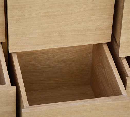 Handmade Solid Oak Drawers