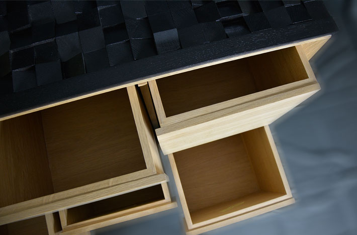 Ebonised Oak