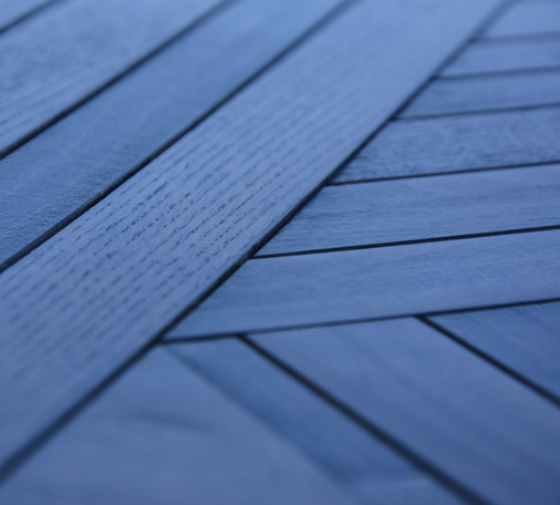 Stained Beech staves