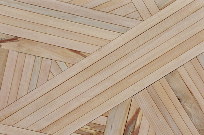 Beech card table