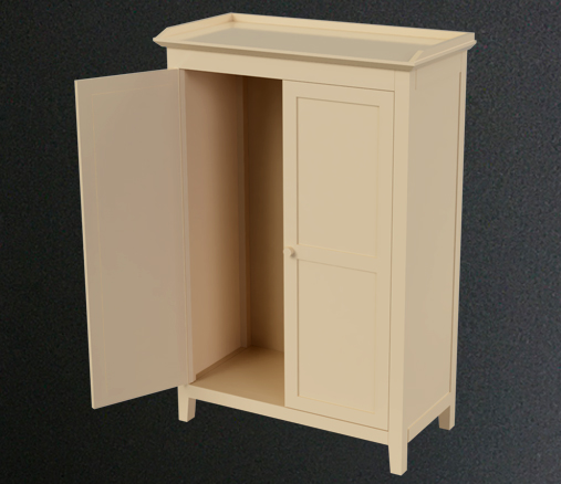 Handmade Yellow Games Cupboards
